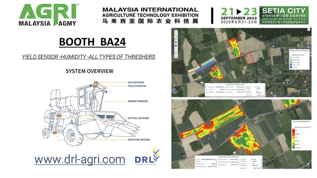 Explore DRL Technology at the Agriculture Exhibition in Malaysia from 21 to 23 September 2023